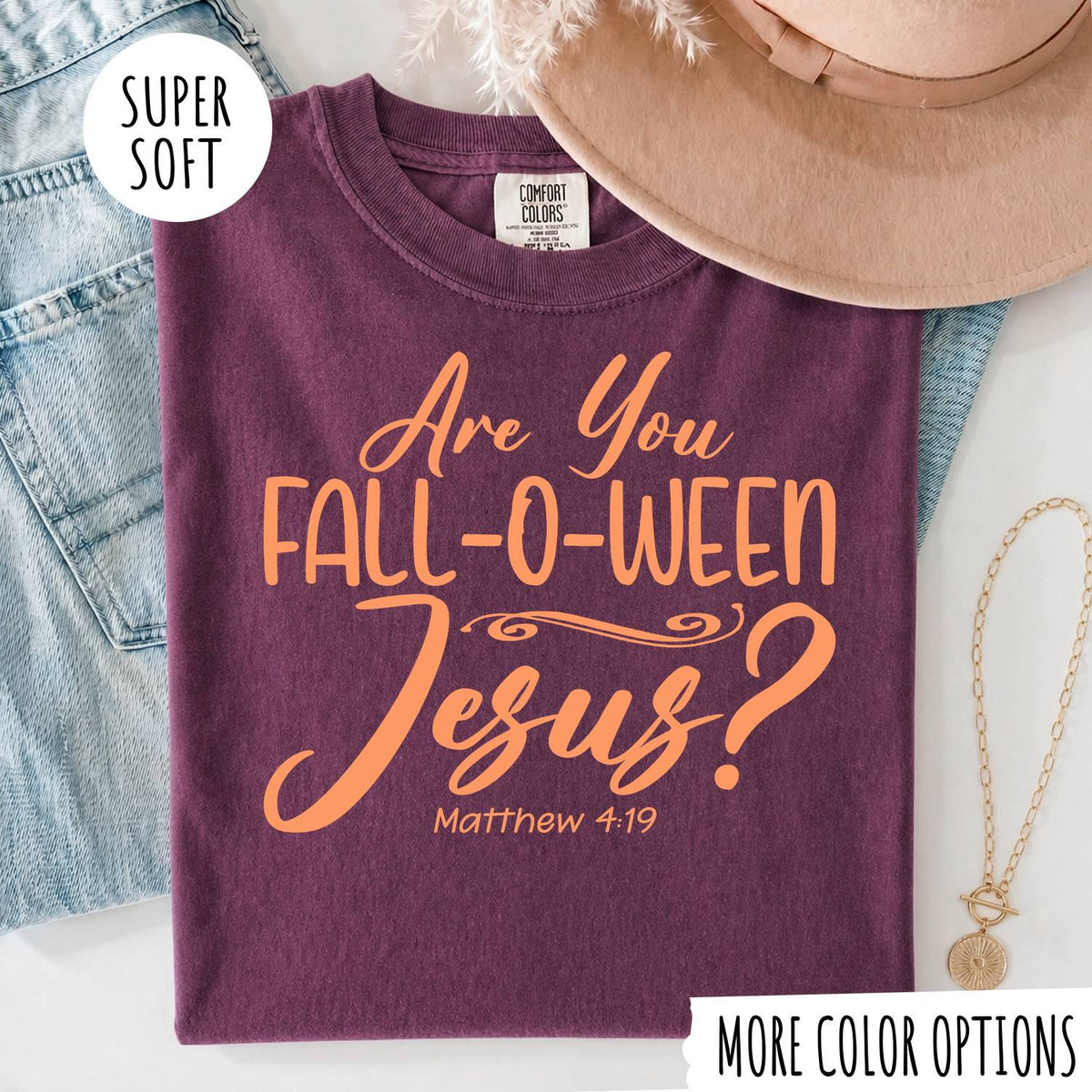 Are You Fall-O-Ween Jesus T-Shirt – Funny Christian Fall Graphic Tee