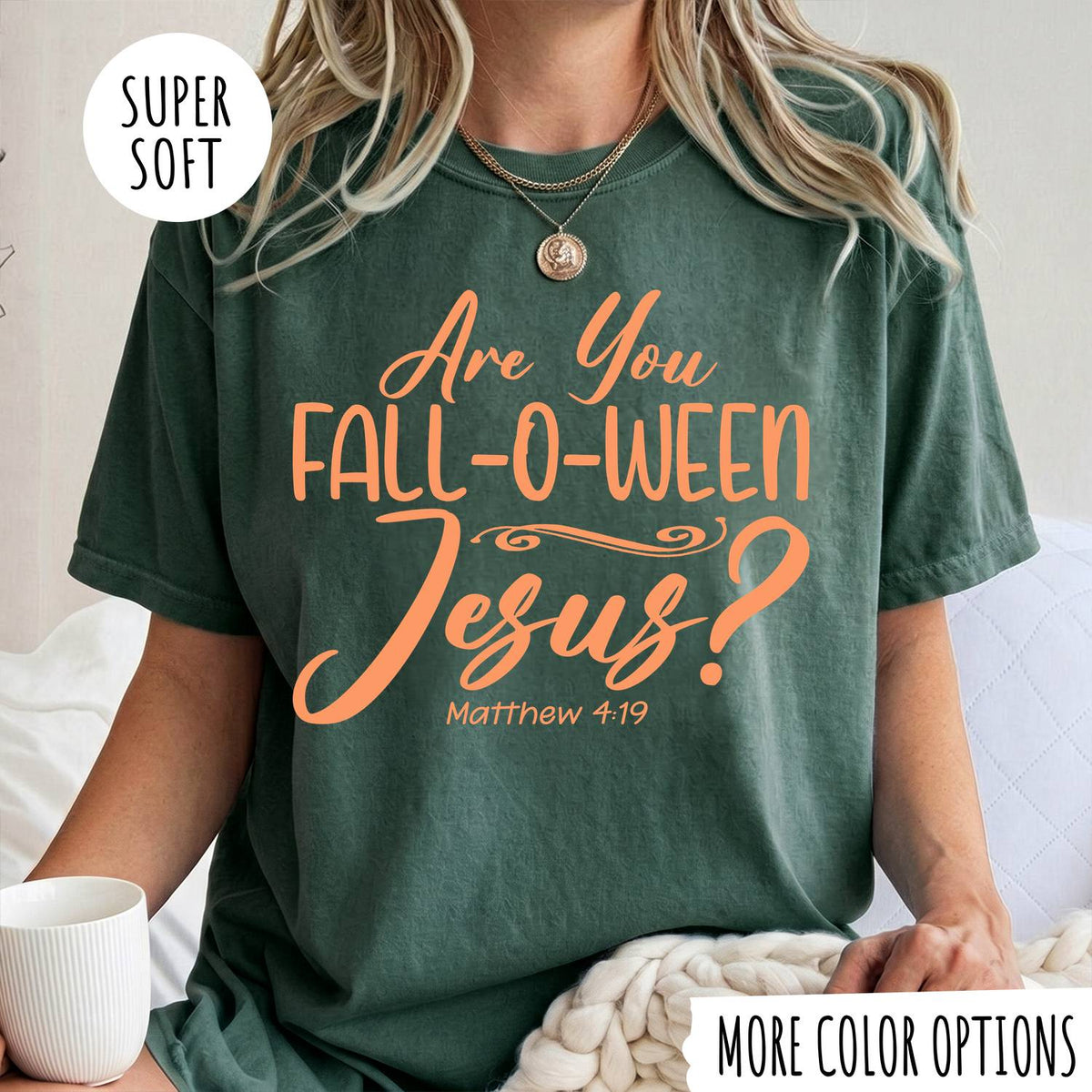Are You Fall-O-Ween Jesus T-Shirt – Funny Christian Fall Graphic Tee