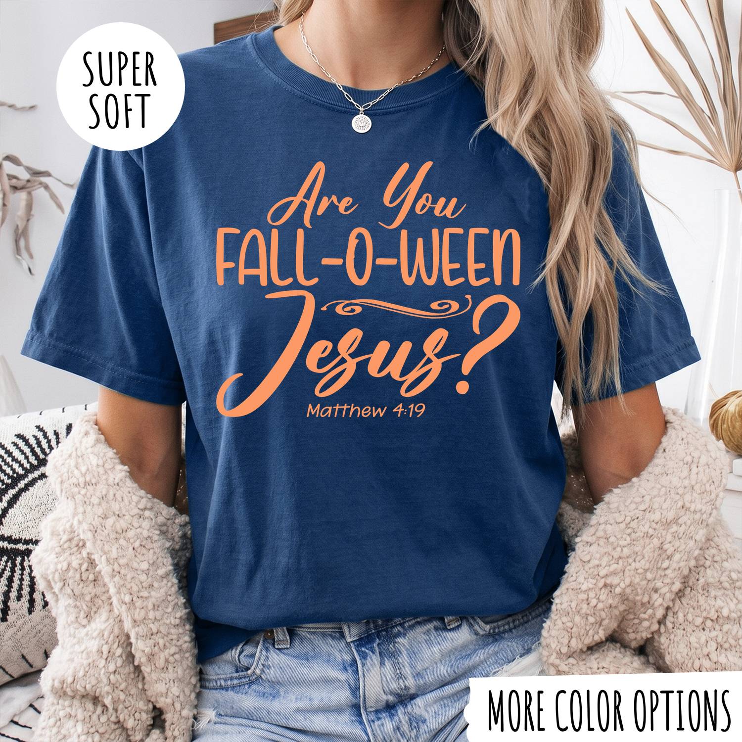 Are You Fall-O-Ween Jesus T-Shirt – Funny Christian Fall Graphic Tee