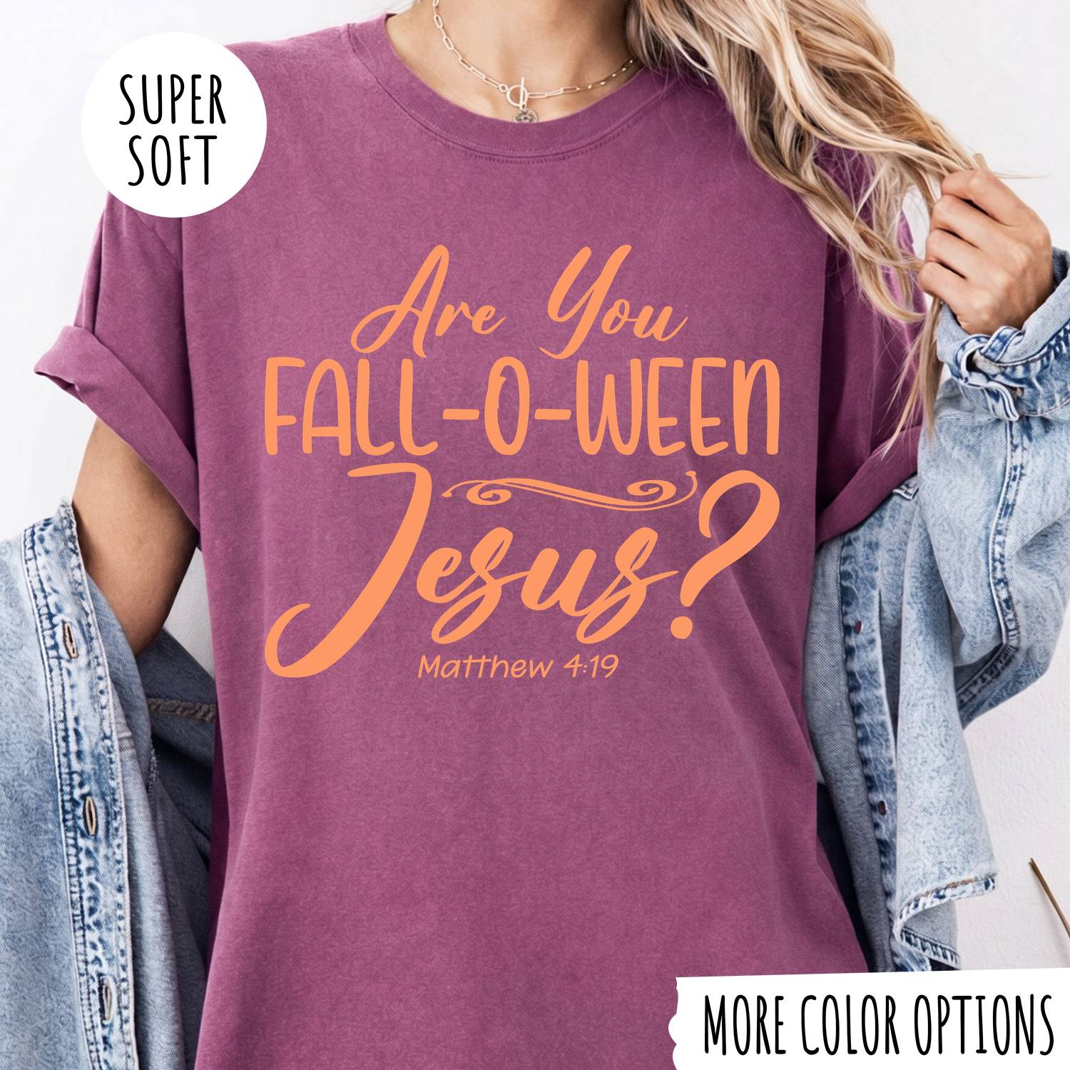 Are You Fall-O-Ween Jesus T-Shirt – Funny Christian Fall Graphic Tee