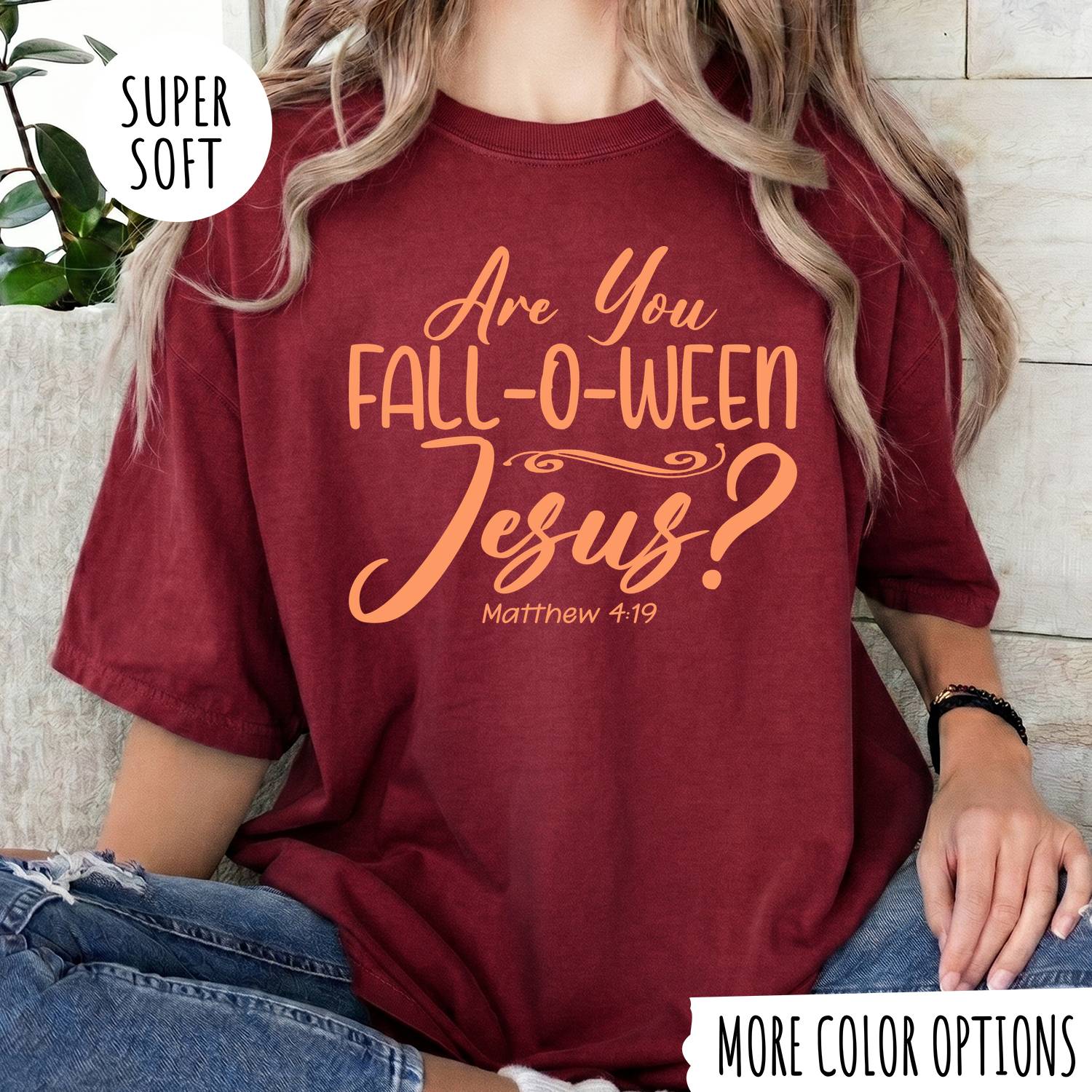 Are You Fall-O-Ween Jesus T-Shirt – Funny Christian Fall Graphic Tee