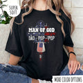 Man of God Dad Shirt – Christian Father T-Shirt, Faith Gift for Dad