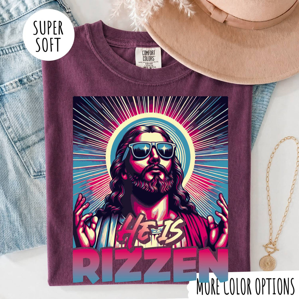 He Is Risen Jesus T-Shirt, Christian Easter Shirt, Resurrection Graphic Tee
