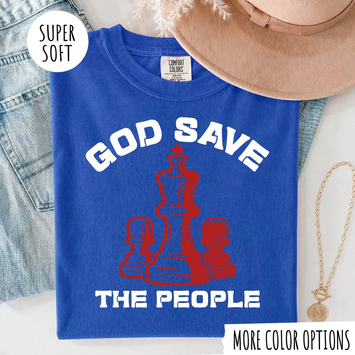 God Save The People T-Shirt, Christian Faith Shirt, Religious Graphic Tee, Inspirational Bible Shirt, Faith Based Gift