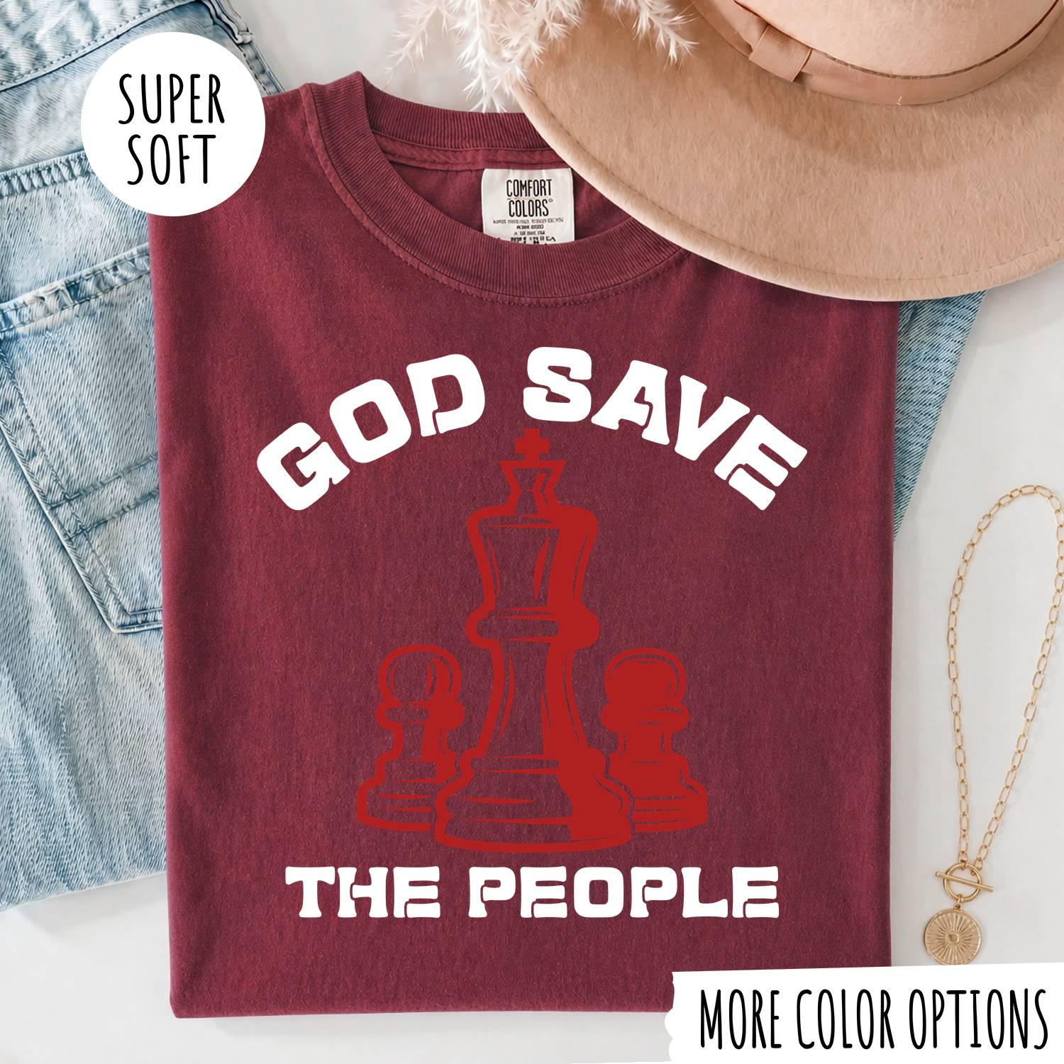 God Save The People T-Shirt, Christian Faith Shirt, Religious Graphic Tee, Inspirational Bible Shirt, Faith Based Gift