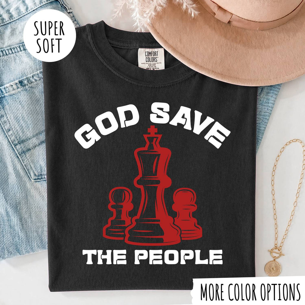 God Save The People T-Shirt, Christian Faith Shirt, Religious Graphic Tee, Inspirational Bible Shirt, Faith Based Gift