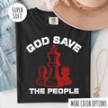 God Save The People T-Shirt, Christian Faith Shirt, Religious Graphic Tee, Inspirational Bible Shirt, Faith Based Gift