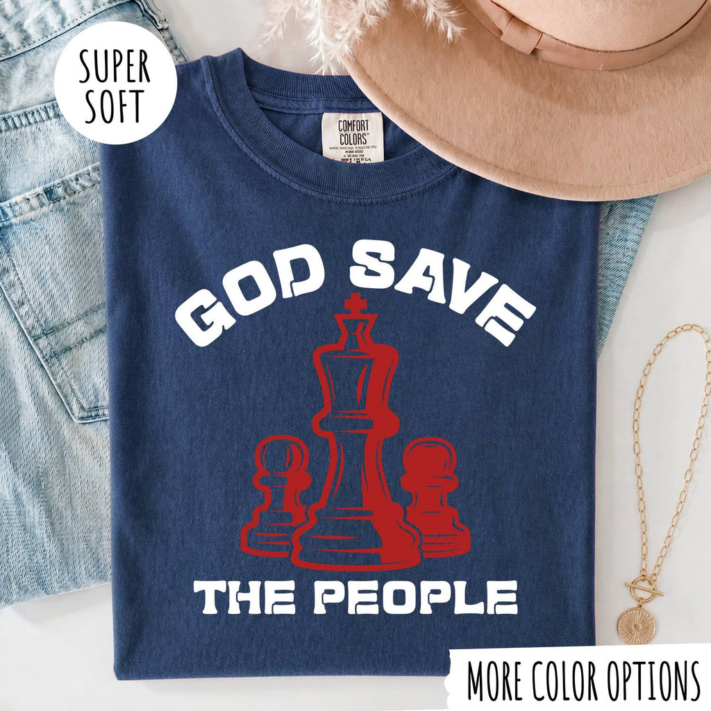 God Save The People T-Shirt, Christian Faith Shirt, Religious Graphic Tee, Inspirational Bible Shirt, Faith Based Gift