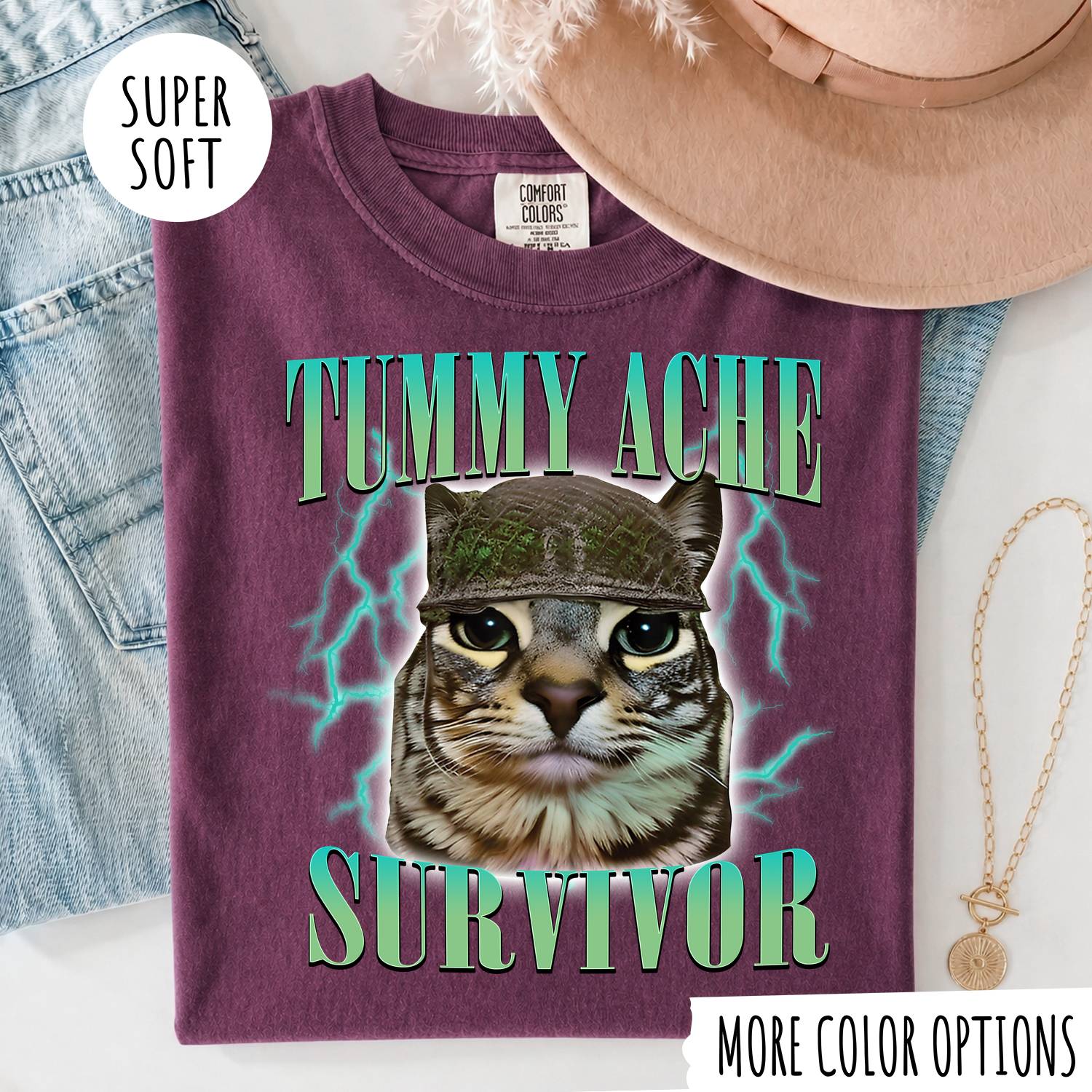 Tummy Ache Survivor T-shirt