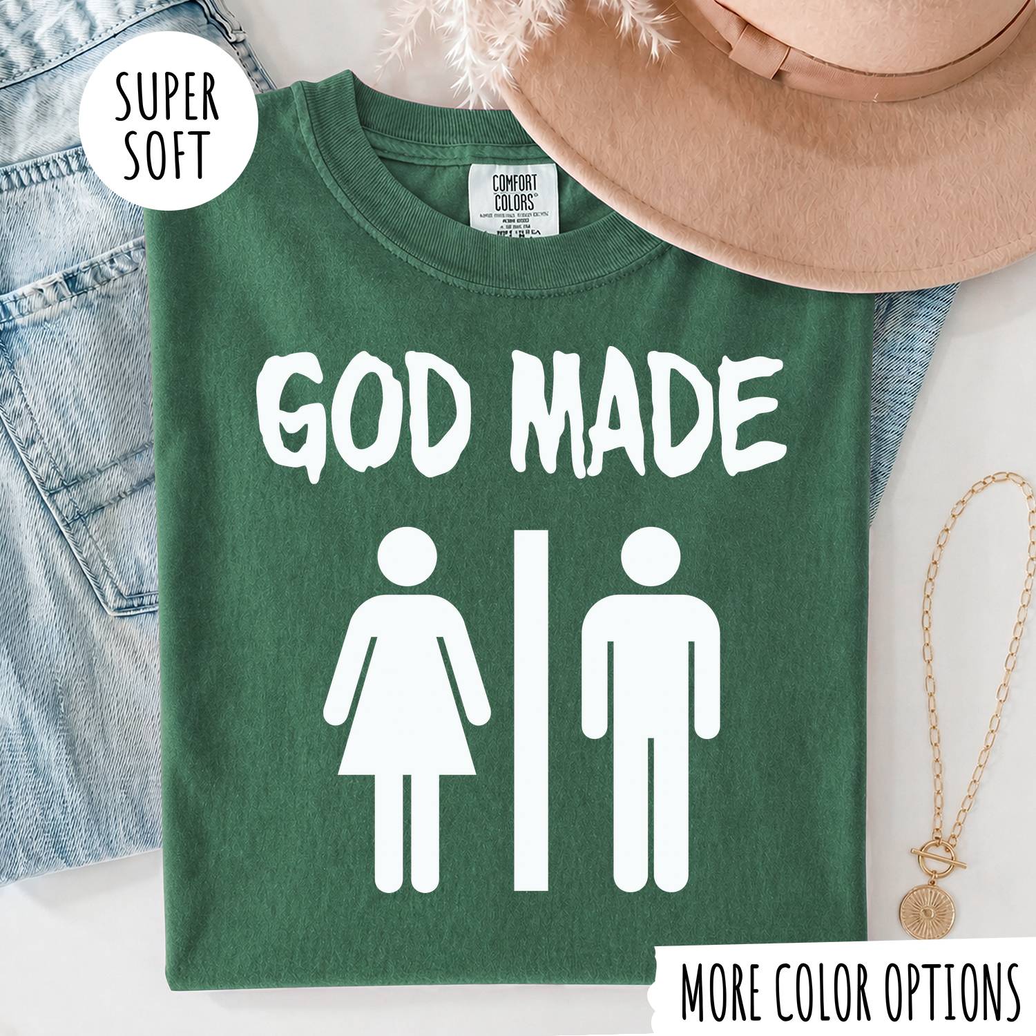 GOD MADE T-shirt