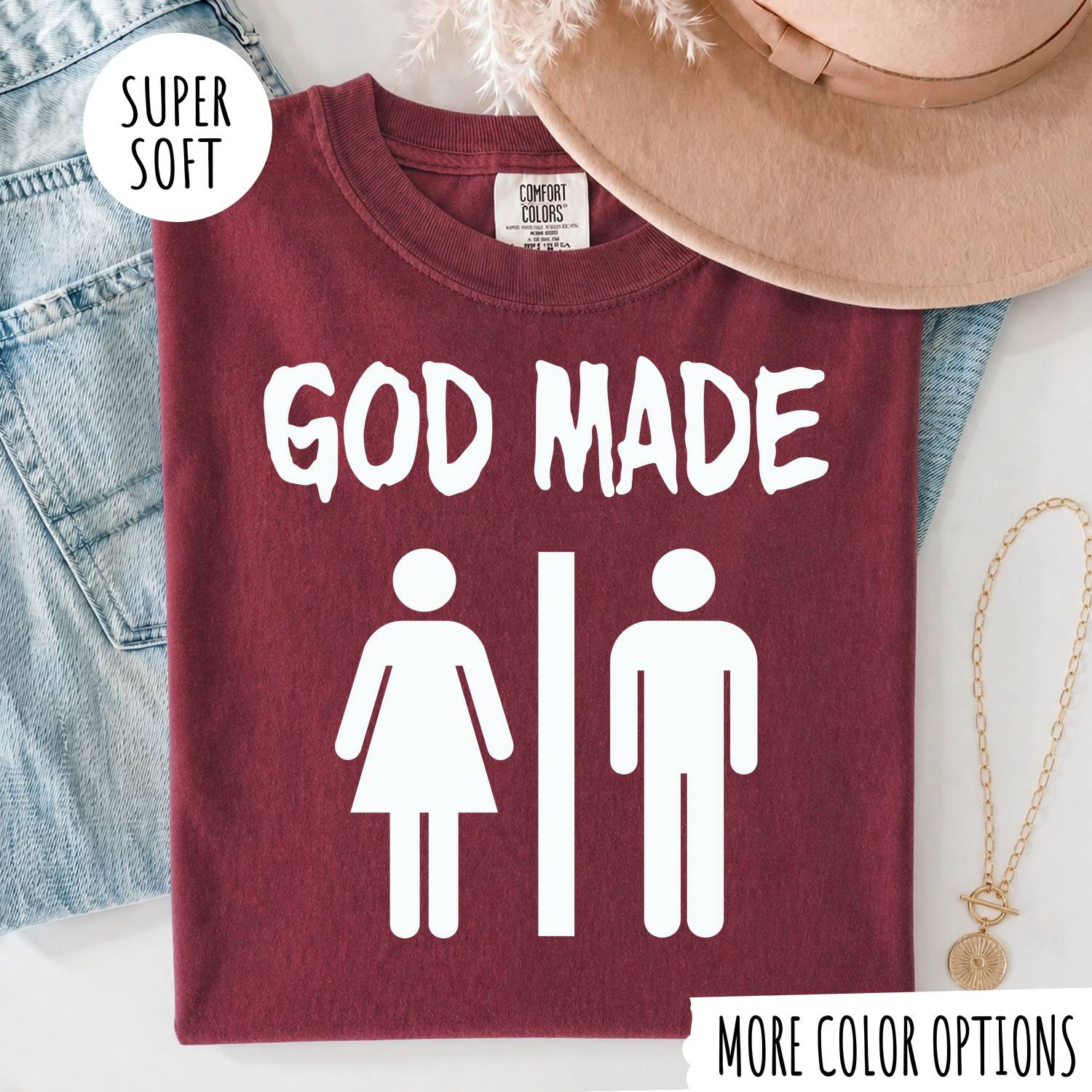 GOD MADE T-shirt