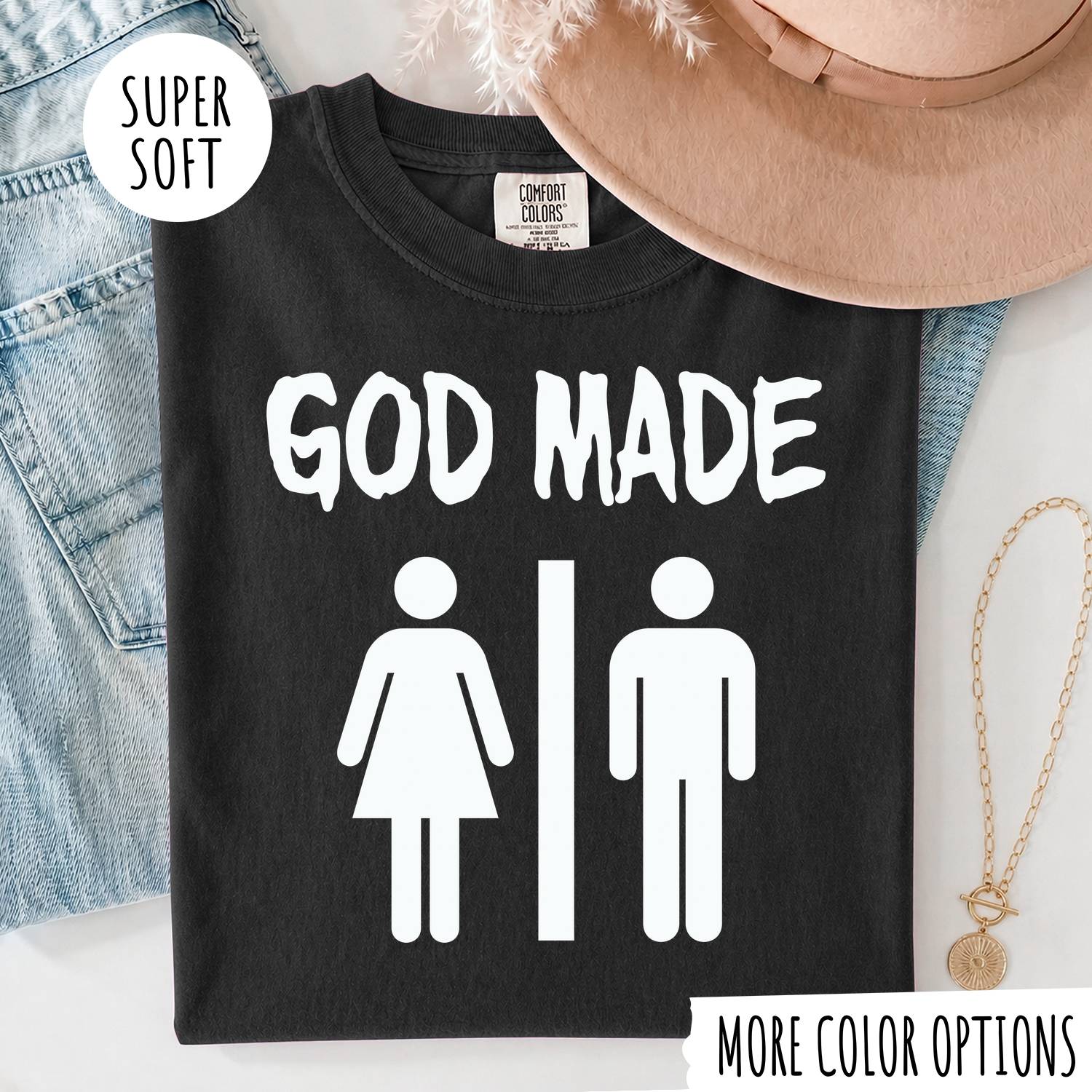 GOD MADE T-shirt