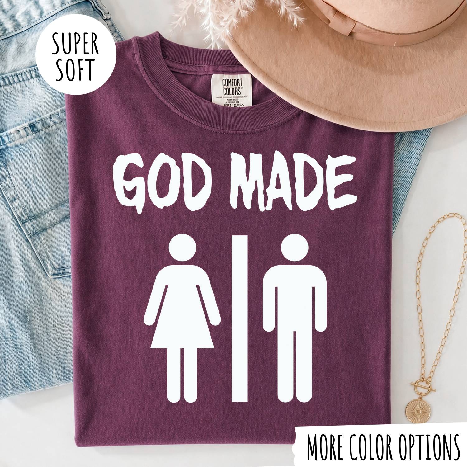 GOD MADE T-shirt
