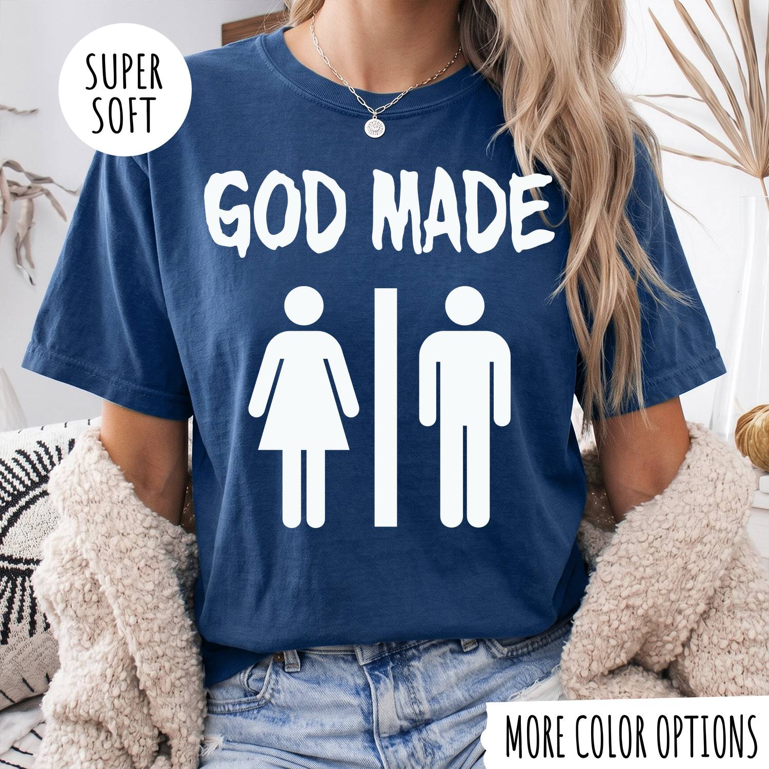 GOD MADE T-shirt