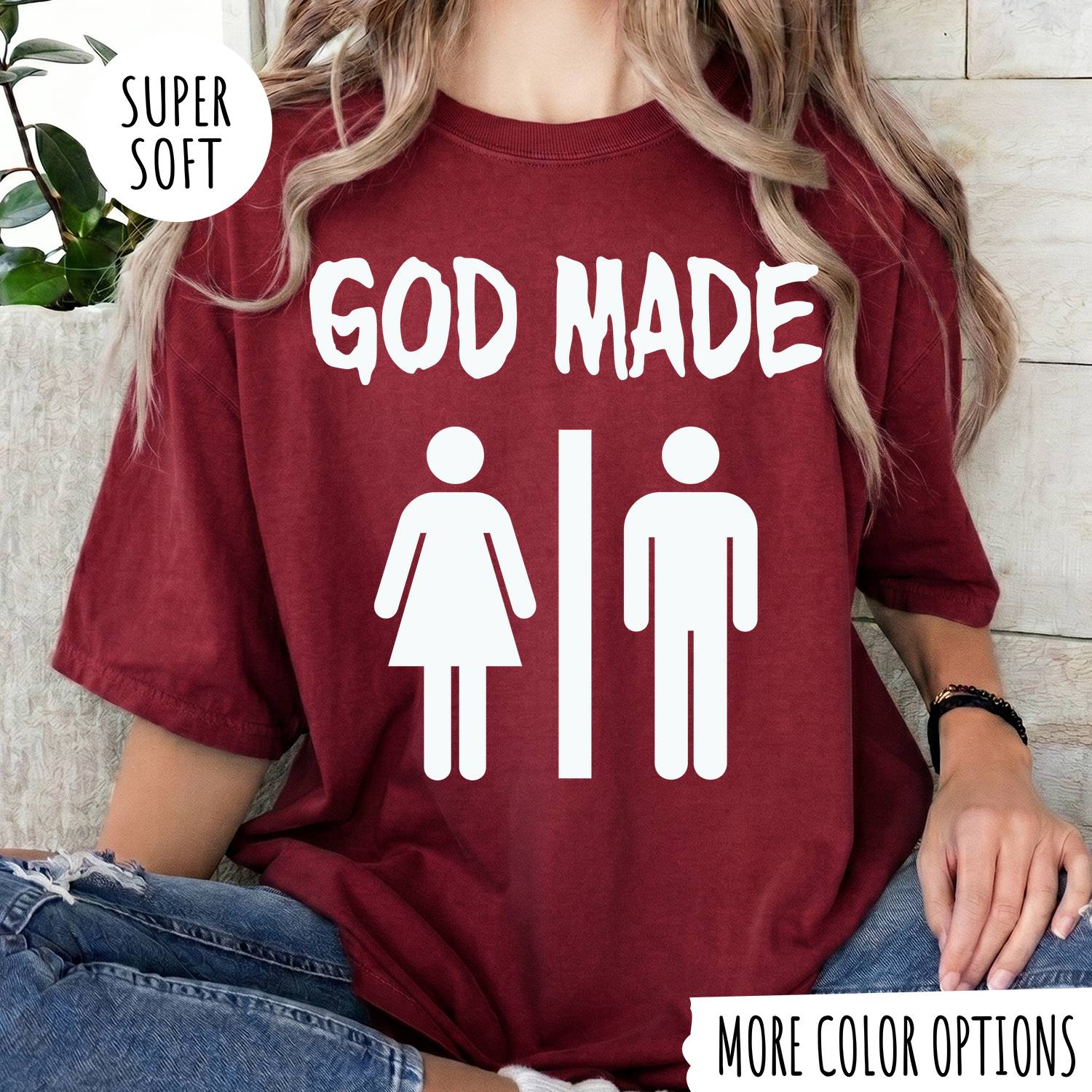 GOD MADE T-shirt