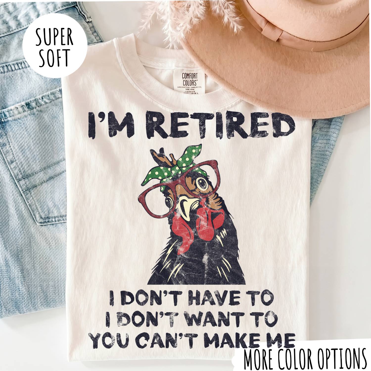 I'M RETIRED T-shirt