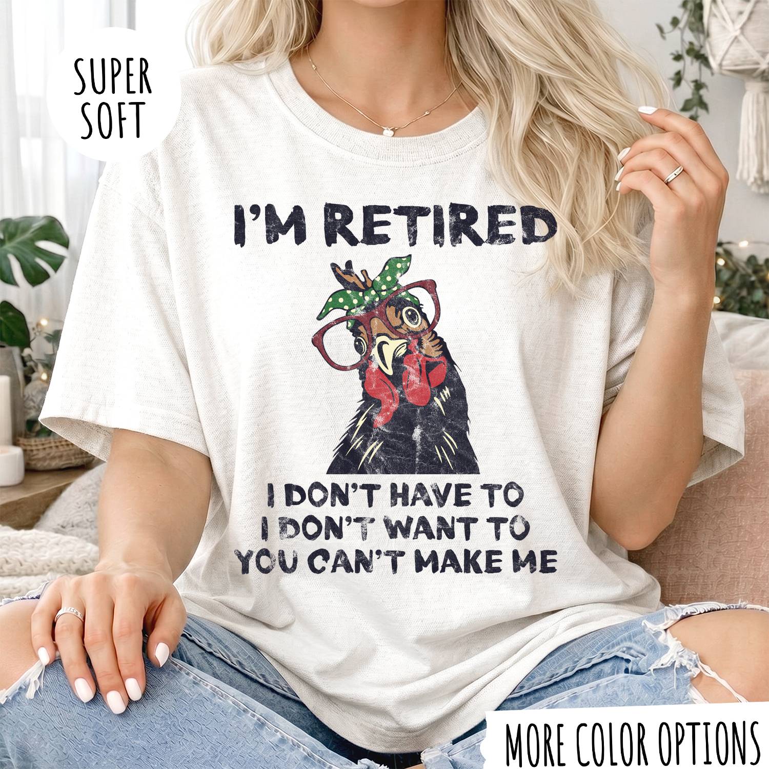 I'M RETIRED T-shirt
