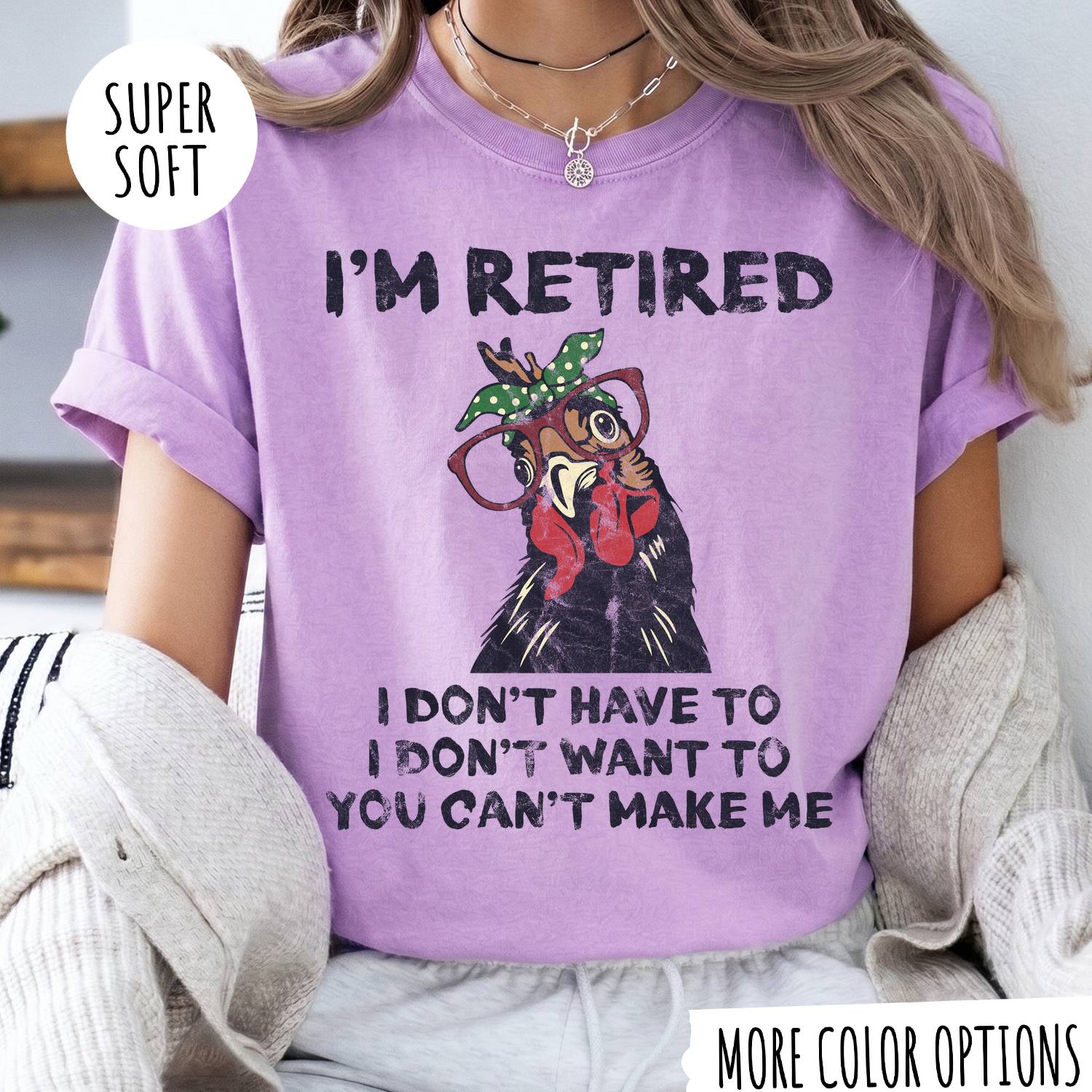 I'M RETIRED T-shirt