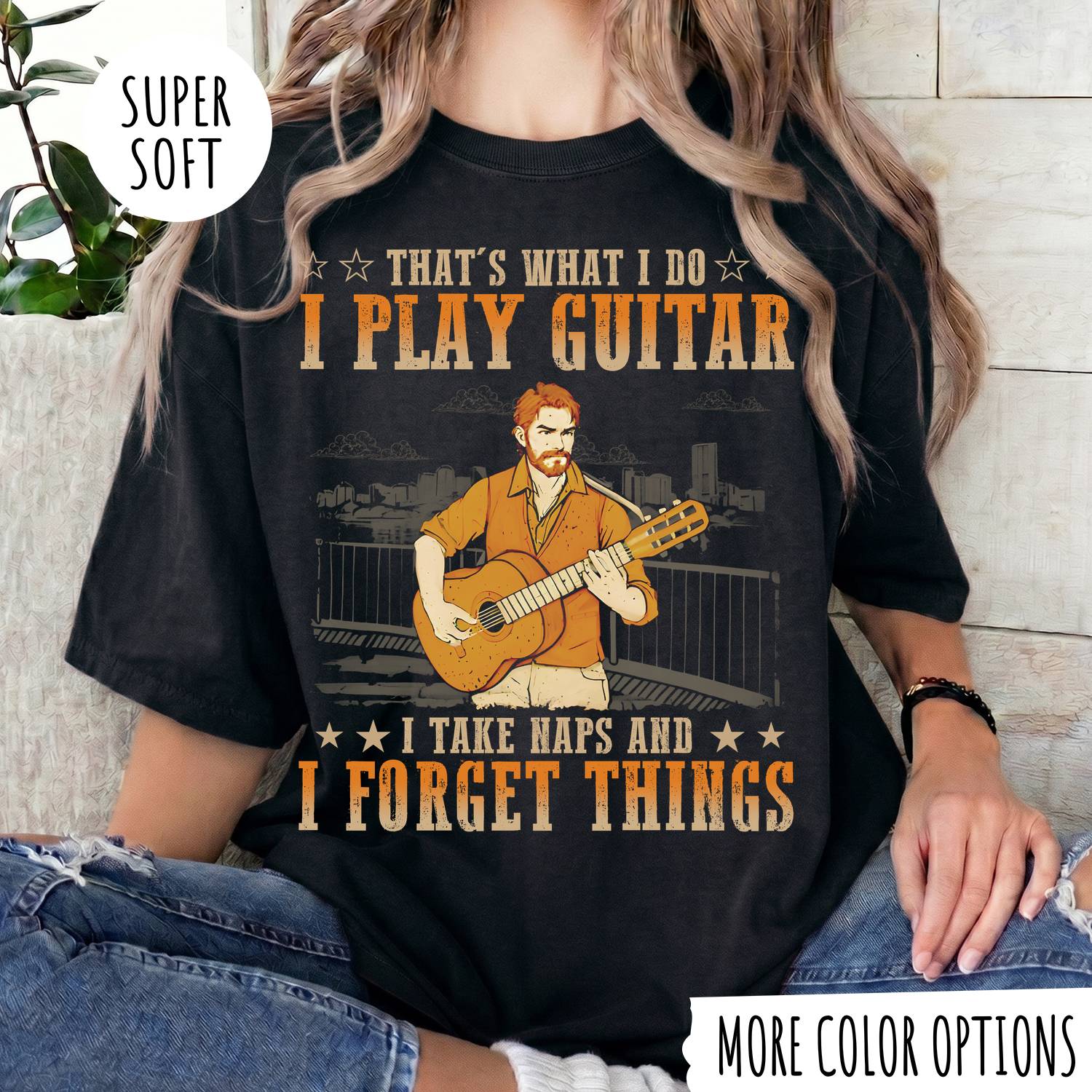 I PLAY GUITAR T-shirt