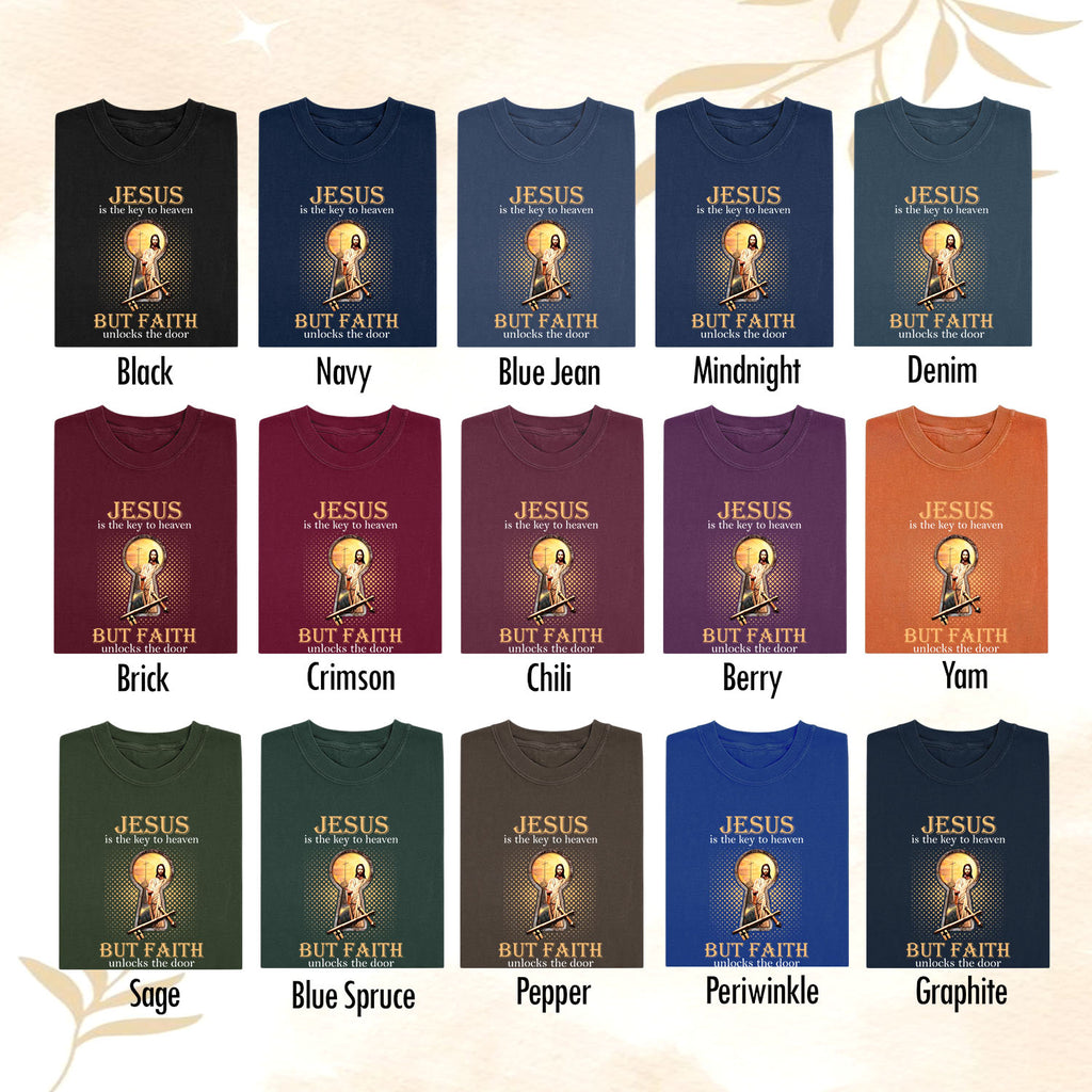 Jesus Is the Key to Heaven Shirt – Christian Faith T-Shirt, Religious Jesus Graphic Tee