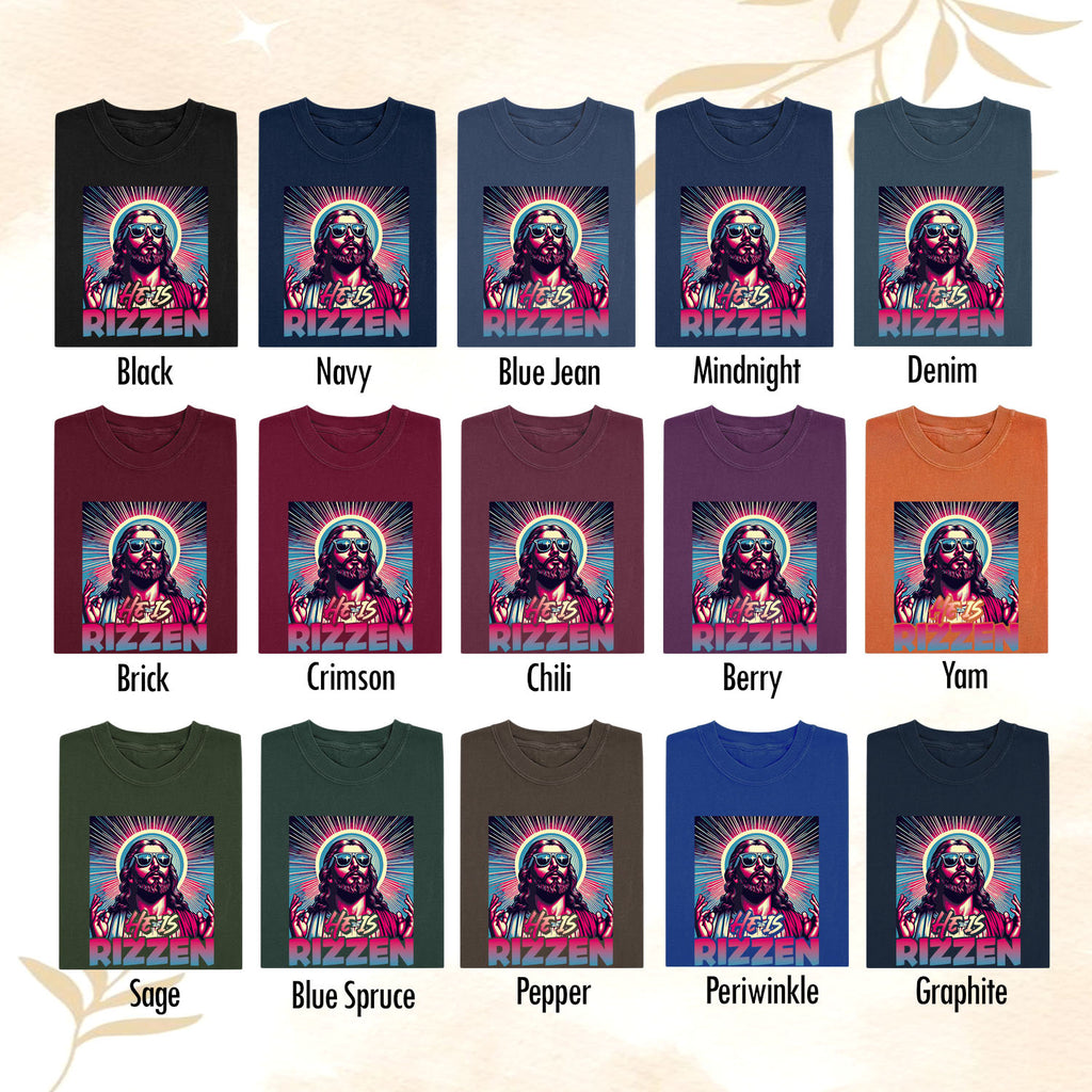 He Is Risen Jesus T-Shirt, Christian Easter Shirt, Resurrection Graphic Tee