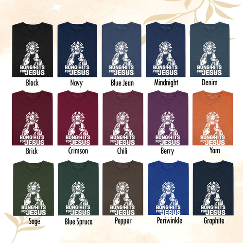 Bong Hits for Jesus T-Shirt – Funny Christian Graphic Tee