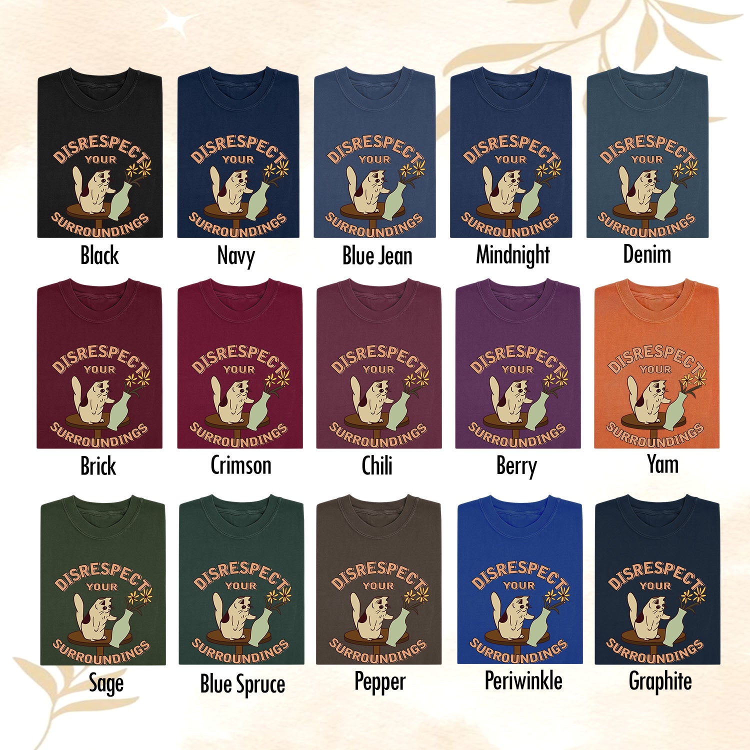 DISRESPECT SURROUNNDINGS T-shirt