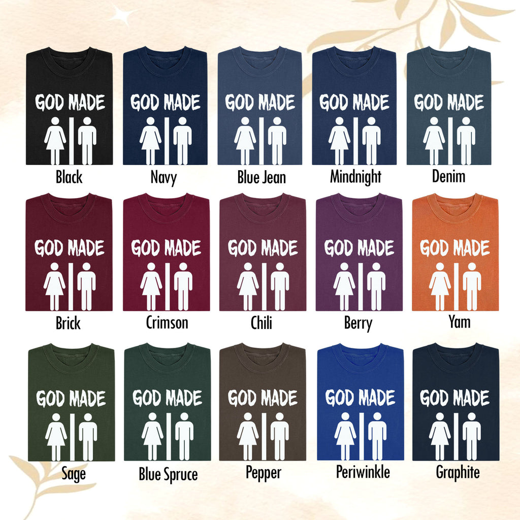 GOD MADE T-shirt
